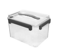 VILLFUL Boîte de Rangement pour lentilles Protecteur de la lentille de la caméra récipient d'objectif de la caméra Stockage de l'objectif extérieur Transparent