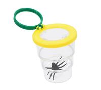 VILLFUL Boîte Loupe Insecte Portable Observation Agrandie avec Loupe Coffret Exploration Nature Garçon Fille Visionneuse Détails Insectes Jeu Éducatif Biologie Curiosité