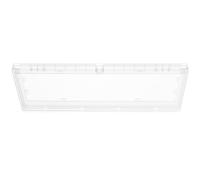 VILLFUL Boîtier Prise Étanche Mural Quatre Positions Transparent Protection Anti-poussière et Éclaboussures Installation sans Perçage Adapté pour Extérieur et Salle de Bain