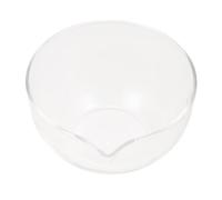 VILLFUL Bol Évaporateur Verre avec Bec Verseur Plat Rond Résistant à Haute Température pour Laboratoire Concentration et Évaporation des Liquides Matériel Verrerie Professionnel et