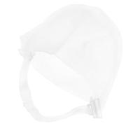 VILLFUL Bonnet de Glaçage en Silicone Réutilisable pour Cheveux avec Aiguille, Outil Professionnel pour Coloration et Mèches, Blanc, pour Teinture à Domicile