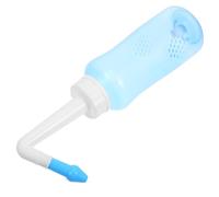 VILLFUL Bouteille de Rinçage Nasal Portable Pot Manuel Réutilisable pour Nettoyage de Sinus Hygiène Nasale Pratique pour Adultes et Garçon Fille et Compact pour Usage