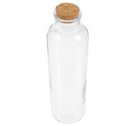 VILLFUL Bouteille en Verre Décor Naturel pour Micro-Paysage Multifonctionnelle, Pot de Jardinière Miniature pour Terrasse ou Salle à Manger