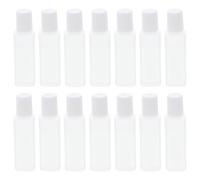 VILLFUL Bouteilles Miniatures pour Lentilles de Contact 25 Pièces Flacons Étanches en Plastique Accessoires Portables pour Solution d'Entretien et Voyage