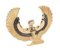 VILLFUL Broche De Chapeau Décorative Statue De Déesse Égyptienne Broche Pour Femme Accessoires Pour Vêtements Sacs à Main