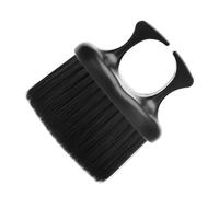 VILLFUL Brosse à Barbe pour Hommes Pratique à Poils Doux Brosse de Barbier Compacte Noire Nettoyage des Cheveux Effilochés et Moustache Accessoire Portable pour Soin Quotidien