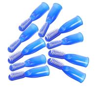 VILLFUL Brosse à Dents De Prison Lot De 10 Mini Brosses à Dents Légères En Plastique Poils Doux Pour Nettoyage Dentaire En Centre De Désintoxication