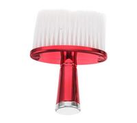 VILLFUL Brosse de Cou Professionnelle pour Coiffeur avec Poils Nylon Doux Balai de Nettoyage Barbe et Cheveux Manche Portable pour Coupe et Coiffure