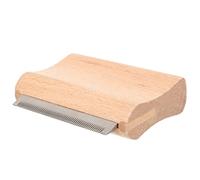VILLFUL Brosse Démêlante en pour Animaux Outil de Toilettage pour Chevaux et Chiens Brosse Anti-Chute 1 Pièce