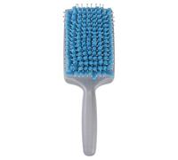 VILLFUL Brosse Séchante Absorbante Bleue à Cheveux Brosse Paddle Ergonomique pour Du de Séchage Lissage Doux Anti-frisottis Adaptée Cheveux Fins et Sensibles