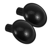 VILLFUL Buse d'arrosage de jardin en plastique, 2pcs Tête d'arrosoir noire, Bec de pulvérisation de rechange pour arrosoir 10L, jardin intérieur