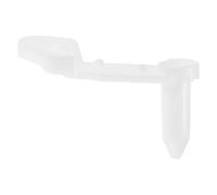 VILLFUL Butée de Charnière de Porte de Réfrigérateur en Plastique Blanc Cale de Porte de Rechange Compatible Congélateur Sécurisé pour Appareils Électroménagers Accessoire Solide Cuisine