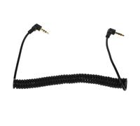 VILLFUL Câble Audio Stéréo aux 3, 5mm Noir en Cuivre, Droit, Extensible
