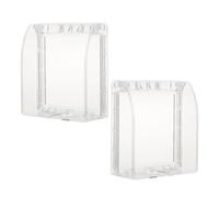 VILLFUL Cache de Sonnette Prolongation Durée de Vie Risques en Plastique 2pcs Étanche Extérieure pour Protection Sonnette Exterieur Pluie