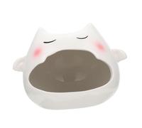 VILLFUL Cachette en Céramique pour Hamster Nid Rafraîchissant Maison Petite Taille Environnement Sûr Été pour Petits Animaux comme Hérisson Chinchilla et Écureuil Style Aléatoire