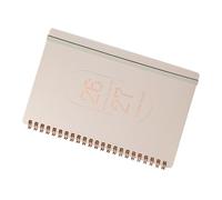 VILLFUL cahier calendrier de travail planificateur d'agenda quotidien planificateur d'affaires de gestion du temps Planifier le carnet de Beige