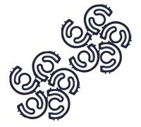 VILLFUL Cale de tension en acier pour boîtier de canette, Ressort de boîtier de canette pour machine à coudre 2,6 cm, 100 pcs, précision de couture, production industrielle