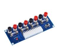 VILLFUL Carte d'alimentation ATX 24 Broches PCB Bleu, Quatre Tensions