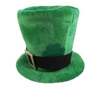 VILLFUL Chapeau de Saint Patrick Vert avec pour Costumes de Léprechaun et Ajustable et Confortable Accessoire Unique pour Célébrations