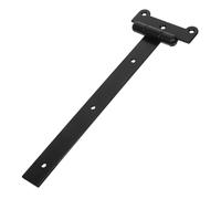 VILLFUL Charnière T Robuste pour Porte Lourde Design avec Roulement Finition Noire pour de Jardin Garage Remise et Bois