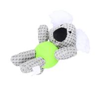 VILLFUL Chien à Mâcher Forme de Koala Peluche Sonore pour Éducation et Divertissement du Comportement Destructeur Adapté Aux Chiens Actifs