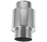 VILLFUL Clapet Anti-retour Acier Inoxydable pour Raccord Ventilation Chauffe-eau Gaz Protection Anti-gel Prévention Reflux Adapté Conduits Évacuation