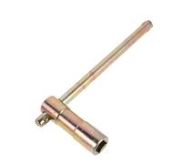 VILLFUL Clé à Robinet Multifonction 10x10 Mm en Acier 45 pour Bouteille de Gaz, Clé à Valve Portable pour Réservoirs de Propane, Acétylène et Oxygène, Outil Industriel Robuste et Pratique