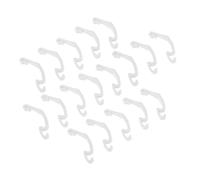 VILLFUL Clips pour Cage à Lapin en Plastique Détachables, 30 Pièces, 6,8 X 1,5 Cm, Accessoires de Fixation pour Enclos de Petits Animaux, Adaptés pour Lapins, Hamsters et Rongeurs, Usage