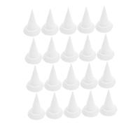 VILLFUL Clous de Support Coniques en Oxyde D'aluminium Réfractaire pour Four Poterie, 20pcs Outils de Poterie Réutilisables Chauffage Uniforme en Atelier Céramique