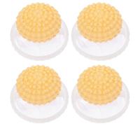 VILLFUL Collecteur de Poils 4 Pièces pour Machine à Laver Filtre Flottant en PP Polyester Compatible Lave-Linge pour Poils d'Animaux Usage Quotidien