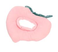 VILLFUL Collier De pour Chat Peluche Collerette Ajustable Forme De Fruit Pêche Confortable pour Animaux Domestiques