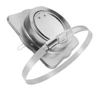 VILLFUL Couvercles Échappement Clapet Anti-retour Pour Ventilation Vanne Arrêt Dispositif Anti-retour Pour Conduit De Fumée Clapet Anti-retour De Liquide Persienne Aération Pour Système De