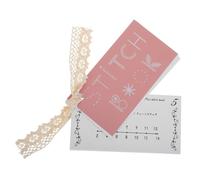 VILLFUL Creative Mini Sewing Book Kit de Broderie DIY Portable pour Débutants et Ensemble de Cartes de Couture Compact et Fonctionnel pour Projets de Voyage
