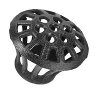 VILLFUL Crépine de Descente de Gouttière en Fonte Ronde 110 MM Filtre Anti-Feuilles pour Gouttière de Toit Protection Solide pour Gestion des Eaux Pluviales