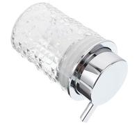 VILLFUL Distributeur de Savon Mousse Verre Transparent Bouteille Rechargeable pour Mousse Nettoyante Salle Bain Design Ergonomique pour Usage Facile et Dosage Précis