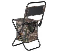 VILLFUL Dossier en Tissu Oxford Chaise de Camping Pliante | Acier Inoxydable, Structure Stable et Légère, pour Spectateurs, Garçon Fille, Pêche et Événements Sportifs