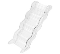 VILLFUL Échelle de Climbing Vague Acrylique pour Petits Animaux Rampe de Jeu Amovible pour Hamsters Souris et Rats Accessoire de Cage pour Exercices et Exploration