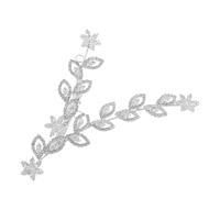 VILLFUL Épingle à Cheveux Strass Bijou Mariage Pince Cheveux Mariée Accessoires Coiffure Pinces Barrettes Strass pour Coiffure Mariage