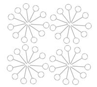 VILLFUL Extracteur De Carte Sim Universel Lot de 200 Pièces Broches De Retrait De Carte Téléphonique en Acier Inoxydable Facile À Utiliser pour Appareils Mobiles