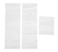 VILLFUL Feuilles Adhésives de Diffuseur de Lumière LED 50 Μm Film Blanc Souple Autocollant 10 Pièces pour Plafonnier, Éclairage Domestique et Bureau, Diffusion Homogène et