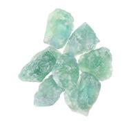 VILLFUL Fluorite Verte Polie Pierre De Fluorite Verte pour Aquarium Décoration De Jardin Et Chemin Extérieur Gravier Naturel