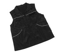 VILLFUL Gilet de Dressage pour Chien Noir Veste Multi-Compartiments Anti-griffures et Réfléchissante pour Dresseurs Hommes et Femmes Protection Confortable et Ajustable pour Entraînement