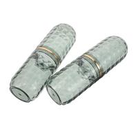 VILLFUL Gobelet de Voyage pour Brossage des Dents, Pet Vert, Lot de 2