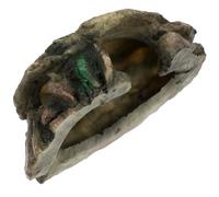 VILLFUL Grotte en Résine pour Tortues Abri Décoratif pour Reptiles Plateforme d'escalade et Détente pour Aquariums 20X15X10 CM