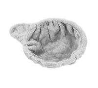 VILLFUL Hamac pour Chat De Fenêtre Suspendu Doux en Tissu Gris Grosse Taille pour Espace Détente Intérieur Support Structure d'escalade pour Félins Adultes