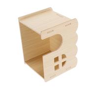 VILLFUL Hamster Refuge pour Petits Animaux avec Fenêtre Creuse Habitat Respirant pour Hamsters Rats