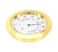 VILLFUL Hygromètre Rond pour Violon et Guitare Compact et Léger Appareil Professionnel de Mesure Humidité pour Instruments de Musique Pratique