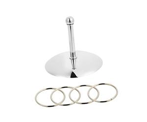 VILLFUL Jouet Éducatif Perroquet Interactif Bague pour Entraînement, Grand Format, Matériau Non Spécifié, Jeu de Lancer D'anneaux pour Volière, Adapté aux Perroquets et Conures