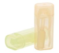 VILLFUL Kit 2 Outils Applicateurs pour Lentilles de Contact avec Embout Ventouse en Silicone Souple, Pince à Épiler Ergonomique, Accessoires pour Insertion et Retrait Facile,