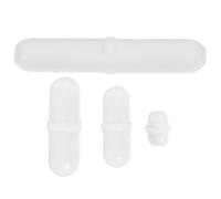 VILLFUL Kit 4 Pièces Barres D’agitation Magnétiques Ptfe, Mélangeur Magnétique Laboratoire, Agitateur Liquide 4 Tailles pour Expériences Précises Réutilisable